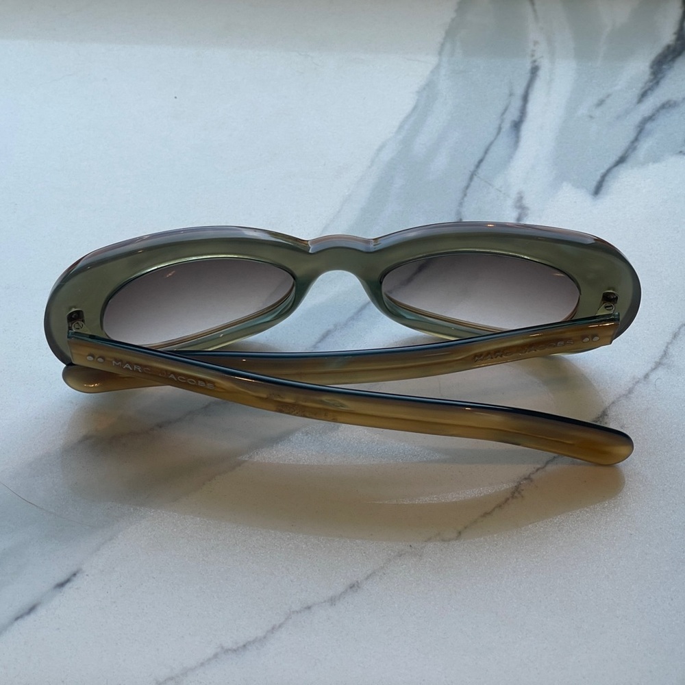 Marc Jacobs Vintage Retro Oval Cat Eye Sunglasses - Picture 11 of 16